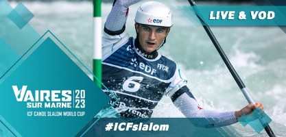 2023 ICF Canoe Kayak Slalom World Cup 5 Vaires Sur Marne Paris France Live TV Coverage Video Streaming Olympic Test Event