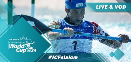 2024 ICF Canoe-Kayak Slalom World Cup 2 Prague Czechia Live Coverage Video Streaming
