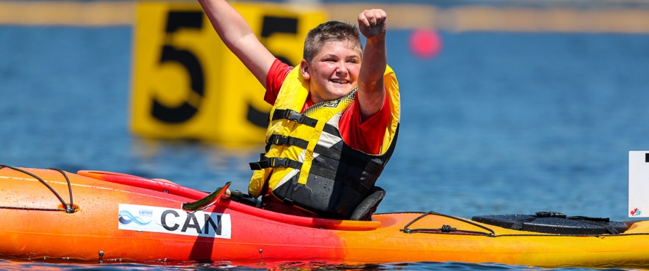Special Olympics 2022 ICF CANOE SPRINT WORLD CHAMPIONSHIPS Milo SANKEY