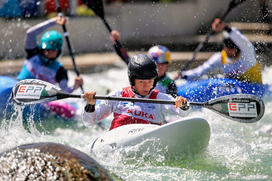 Amalie Hilgertova Augsburg 2023 Czechia kayak cross