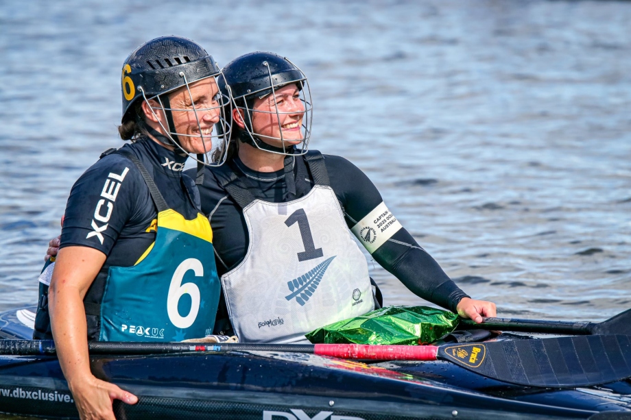 Australia and New Zealand sealed Canoe Polo success on the Gold Coast AUS and NZL Women Canoe Polo 2025