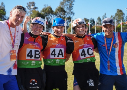 Czechia kayak teams Sydney 2025