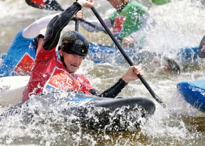 Finn Butcher Prague 2025 New Zealand kayak cross