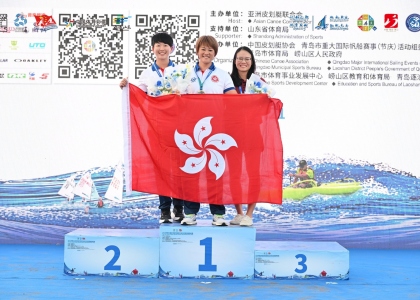 Hock Wing Winnie Wong was triumphant for Hong Kong in China Hock Wing Winnie Wong Hong Kong Canoe Ocean Racing 2025