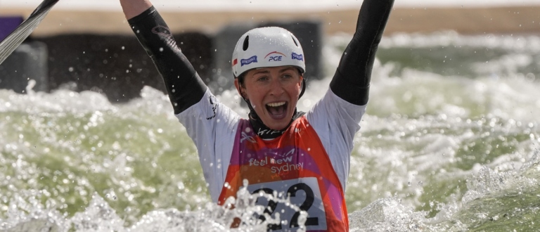 Klaudia Zwolinska Poland C1 Sydney 2025 canoe slalom