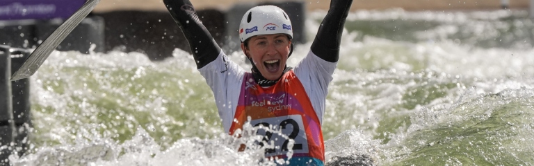 Klaudia Zwolinska Poland C1 Sydney 2025 canoe slalom