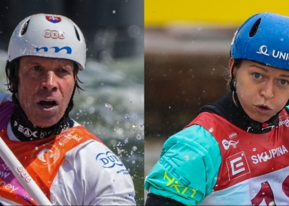 Michal Martikan and Amalie Hilgertova have been elected Michal Martikan Amalie Hilgertova ICF athletes committee 2025 elections header