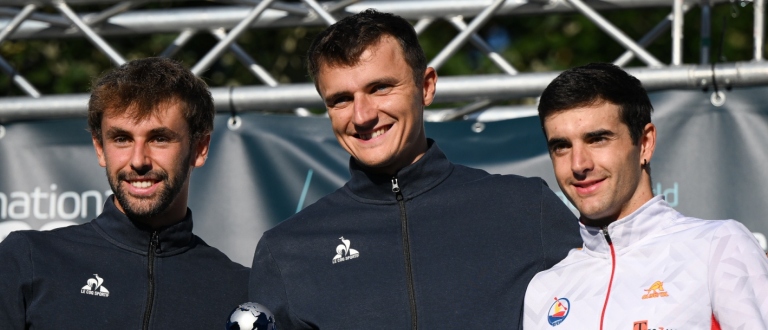 Nicolas Gestin tops canoe overall podium slalom 2025