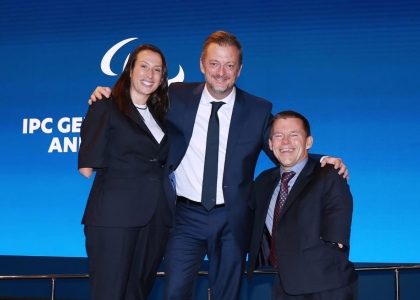 Andrew Parsons will serve for a third and final four-year term Andrew Parsons will serve for a third and final four-year term