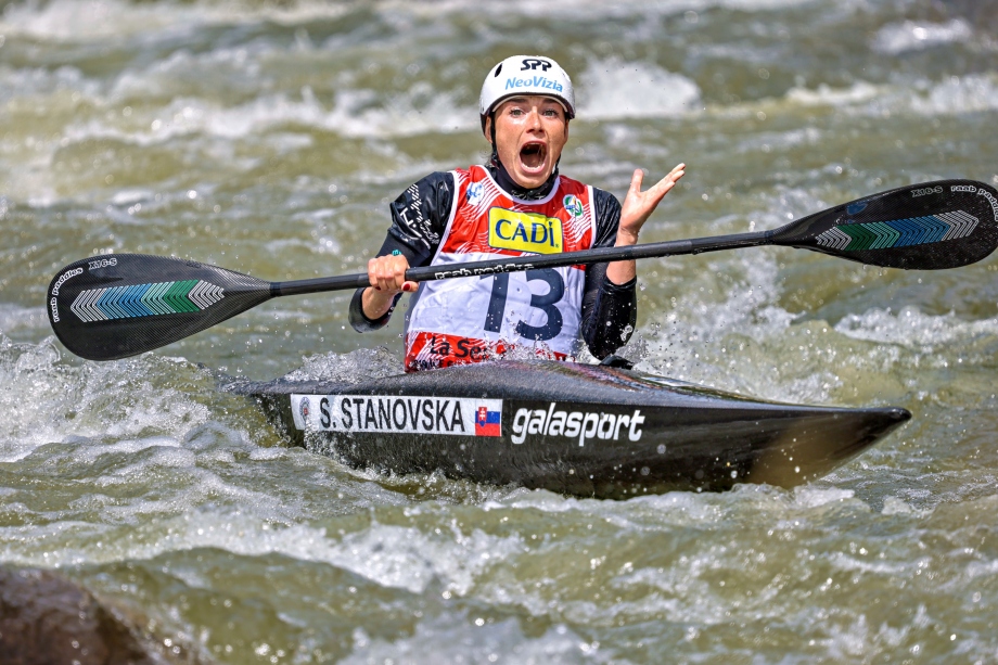 It was a first-ever K1 gold medal at World Cup level for Sona Stanovska